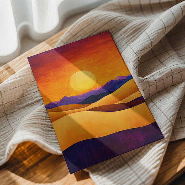 Artistic Sunset Landscape