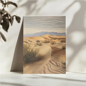 Desert Bushes Panorama