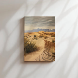 Desert Bushes Panorama