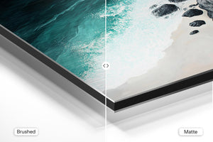 Turquoise Waves Crashing