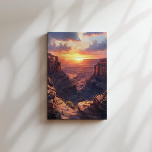 Canyon Sunset Glow
