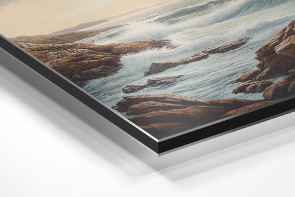 Rugged Coastal Waves