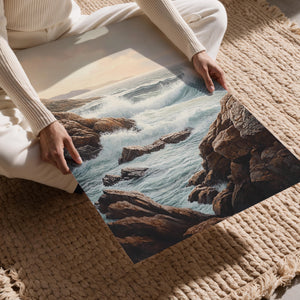 Rugged Coastal Waves