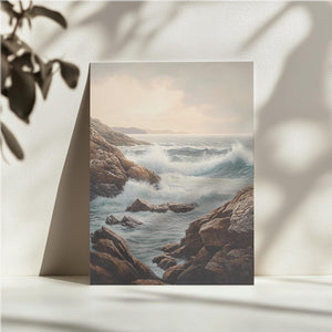 Rugged Coastal Waves