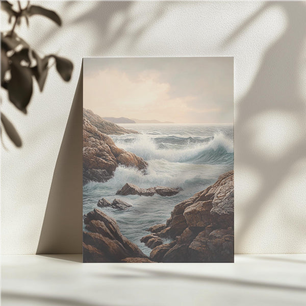 Rugged Coastal Waves