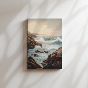 Rugged Coastal Waves