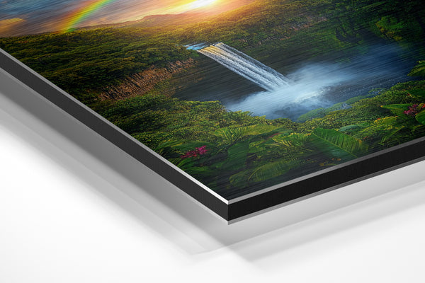 Rainbow Jungle Waterfall