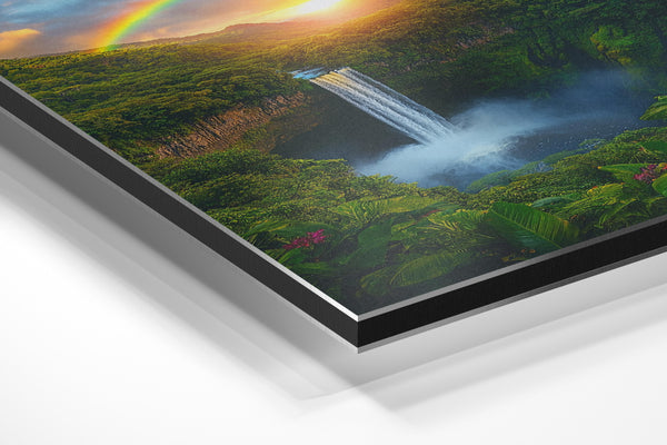 Rainbow Jungle Waterfall