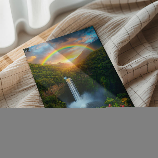 Rainbow Jungle Waterfall