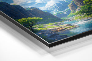 Verdant Mountain Valley