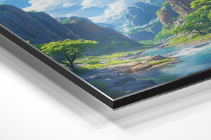 Verdant Mountain Valley