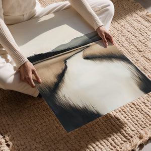 Golden Marshland Reflection