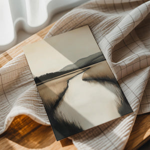 Golden Marshland Reflection