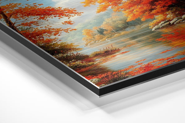 Autumn Lakeside Colors