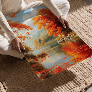 Autumn Lakeside Colors