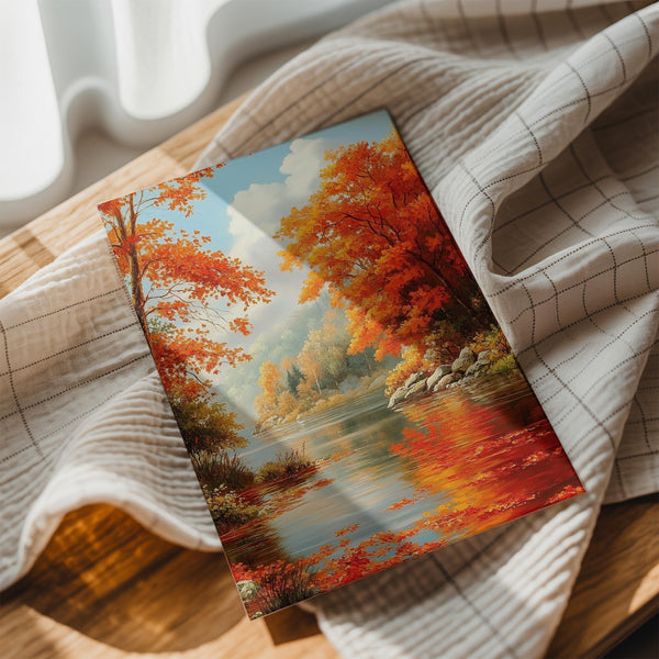 Autumn Lakeside Colors