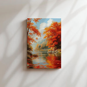 Autumn Lakeside Colors