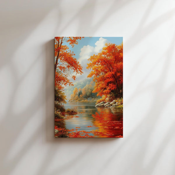 Autumn Lakeside Colors