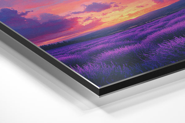 Lavender Sunset Glow