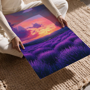 Lavender Sunset Glow