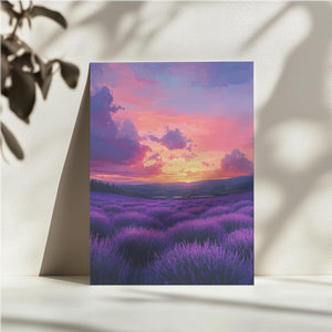 Lavender Sunset Glow
