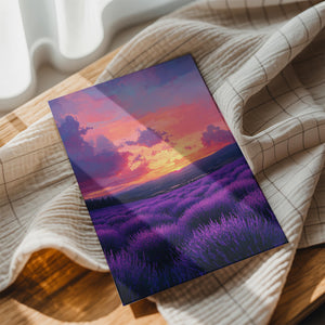 Lavender Sunset Glow