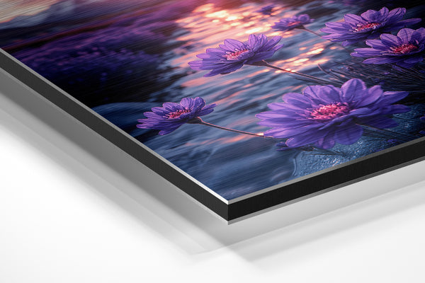 Purple River Blossoms