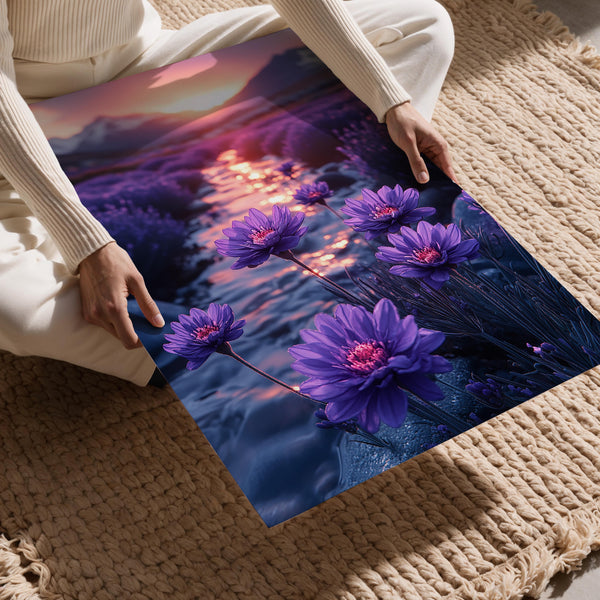 Purple River Blossoms