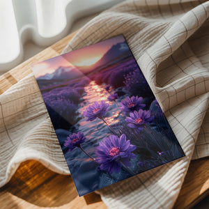 Purple River Blossoms