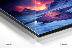 Fiery Mountain Skies