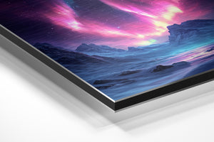 Aurora Ice Mountains