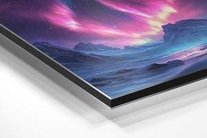 Aurora Ice Mountains