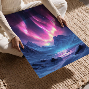 Aurora Ice Mountains