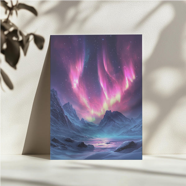 Aurora Ice Mountains