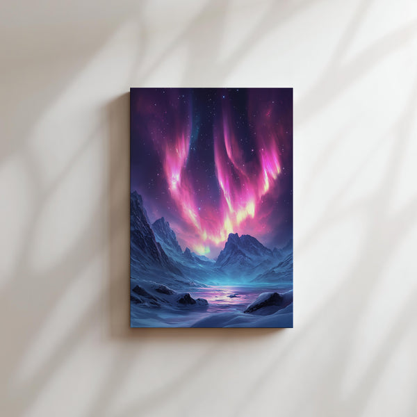 Aurora Ice Mountains