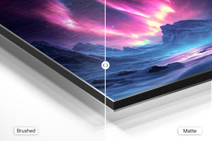 Aurora Ice Mountains