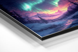 Glacier Winter Night