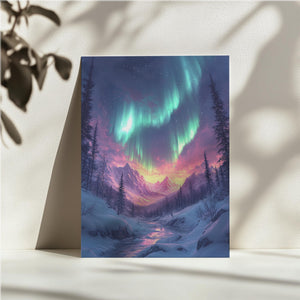 Glacier Winter Night