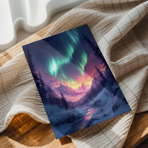 Glacier Winter Night