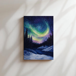 Aurora Borealis Winter