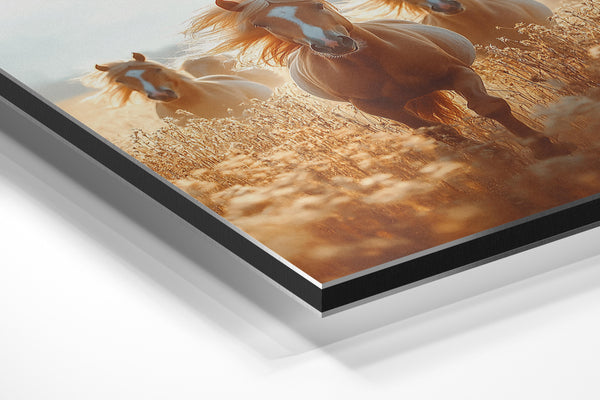 Galloping Horses at Dawn