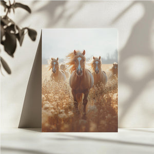 Galloping Horses at Dawn