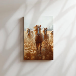 Galloping Horses at Dawn