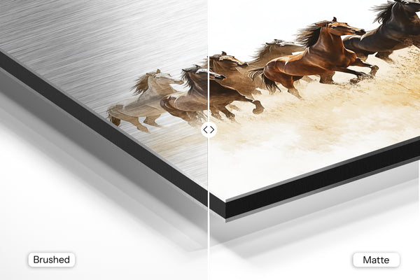 Herd of Horses Running