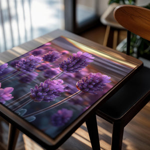 Closeup Lavender Blooms