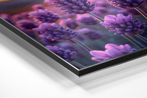 Closeup Lavender Blooms