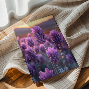 Closeup Lavender Blooms