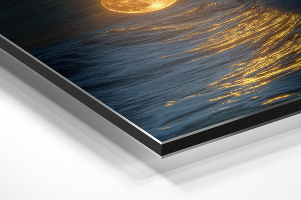 Moonlit Ocean Waves