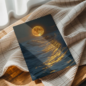 Moonlit Ocean Waves
