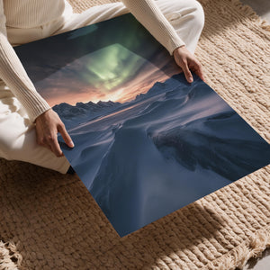 Aurora Snowy Expanse